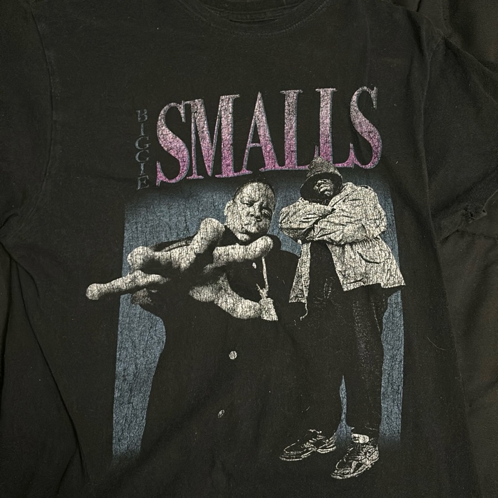 Biggie smalls graphic shirt